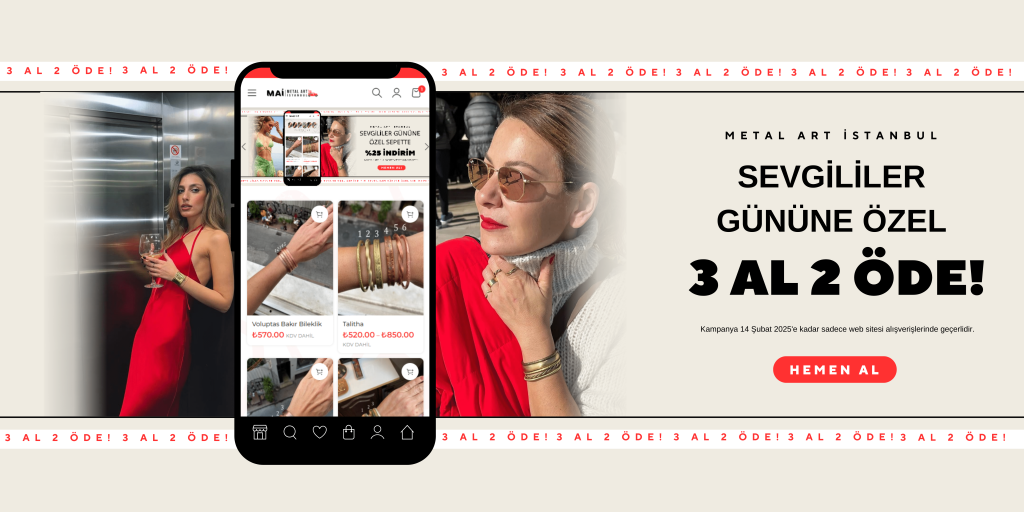 Metal Art İstanbul Sevgililer Günü Slider